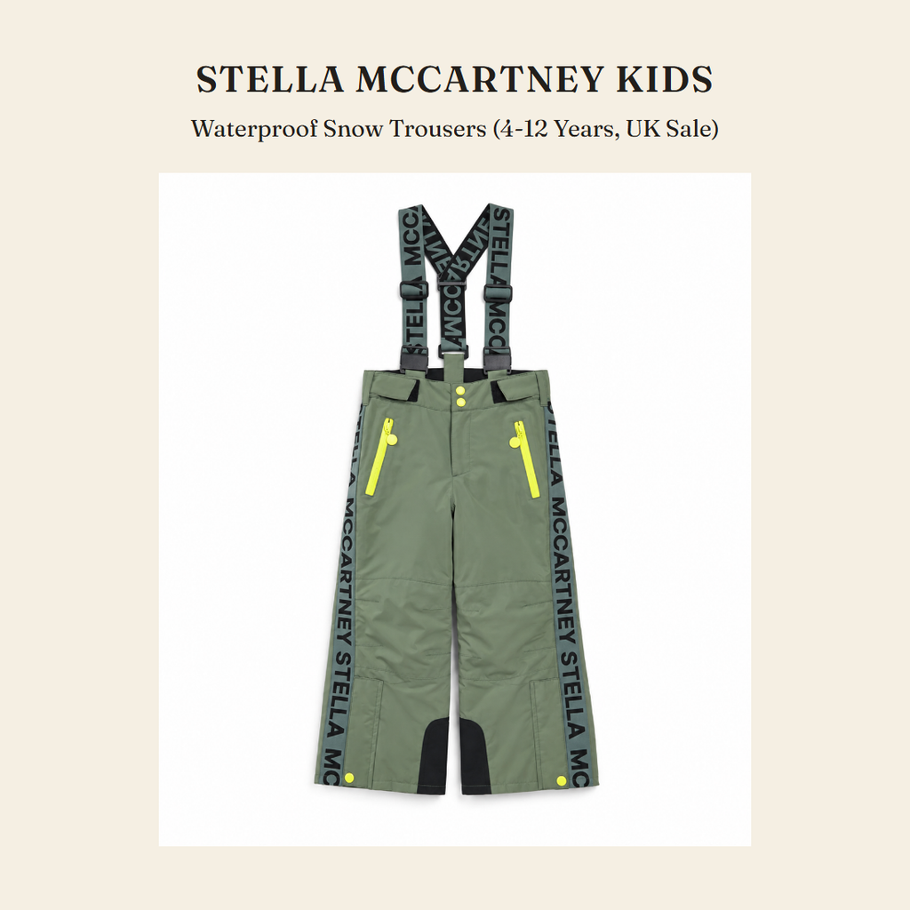 스텔라 매카트니 키즈(Stella McCartney Kids) Waterproof Snow Trousers (4-12 Years, UK Sale) - 영국 정품 직수입 | Lhea UK(레아영국)