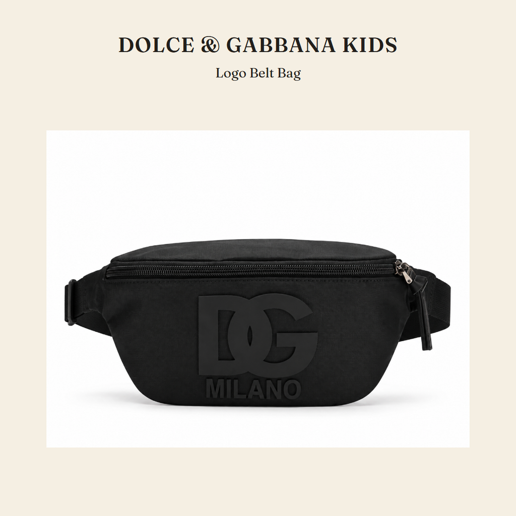 돌체앤가바나 키즈(Dolce & Gabbana Kids) Logo Belt Bag - 영국 정품 직수입 | Lhea UK(레아영국)