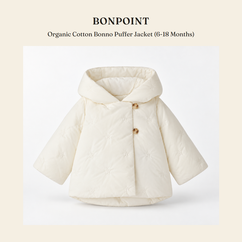 봉포인트(Bonpoint) Organic Cotton Bonno Puffer Jacket (6-18 Months) - 영국 정품 직수입 | Lhea UK(레아영국)