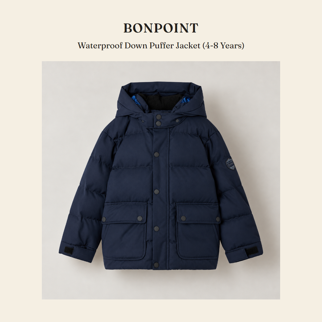 봉포인트(Bonpoint) Waterproof Down Puffer Jacket (4-8 Years) - 영국 정품 직수입 | Lhea UK(레아영국)
