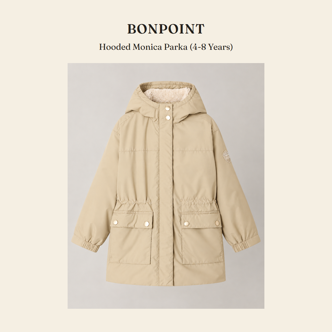 봉포인트(Bonpoint) Hooded Monica Parka (4-8 Years) - 영국 정품 직수입 | Lhea UK(레아영국)