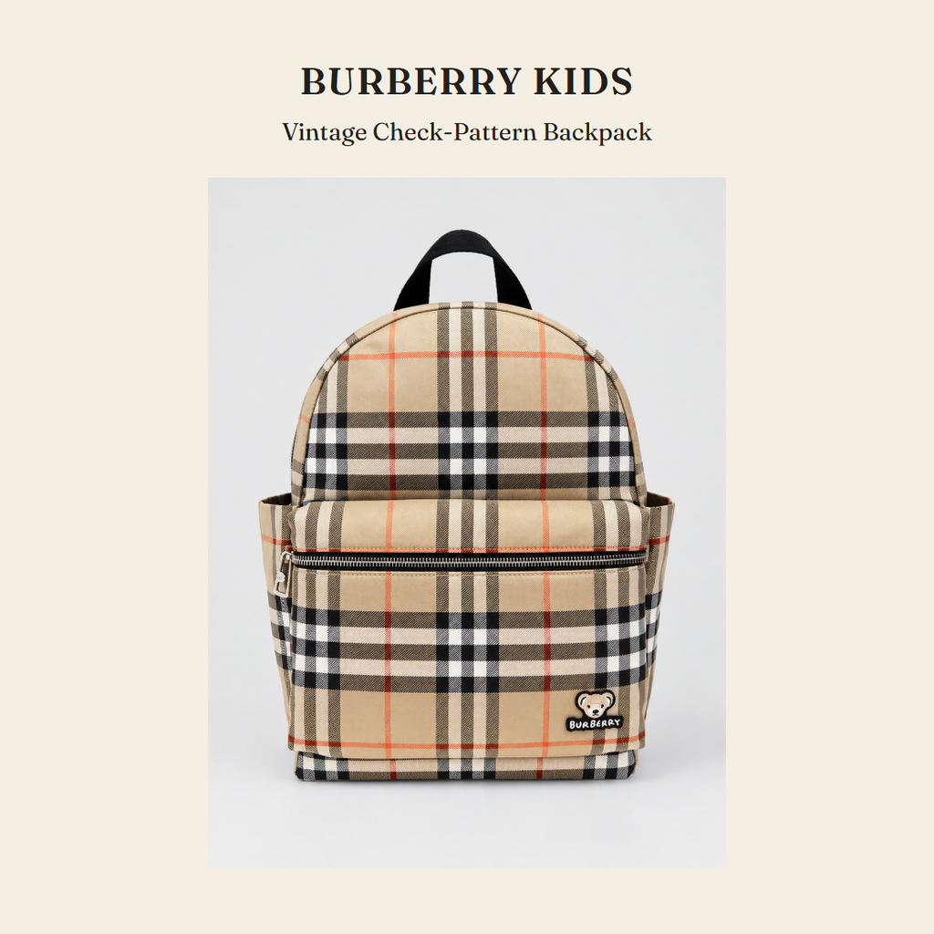 버버리 키즈(Burberry Kids) Vintage Check-Pattern Backpack - 영국 정품 직수입 | Lhea UK(레아영국)