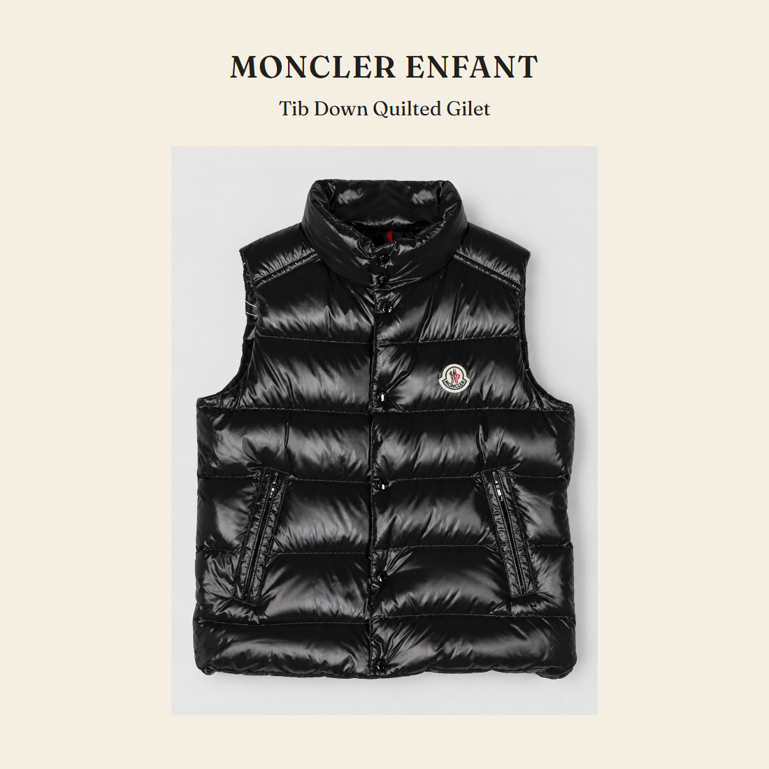 몽클레르 앙팡(Moncler Enfant) Tib Down Quilted Gilet - 영국 정품 직수입 | Lhea UK(레아영국)