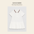 구찌 키즈(Gucci Kids) Web-Stripe Pleated Dress 원피스 - 영국 정품 직수입 | Lhea UK(레아영국)