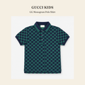 구찌 키즈(Gucci Kids) GG Monogram Polo Shirt 폴로 셔츠 - 영국 정품 직수입 | Lhea UK(레아영국)