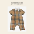 버버리 키즈(Burberry Kids) Check-Pattern Pocket Romper - 영국 정품 직수입 | Lhea UK(레아영국)