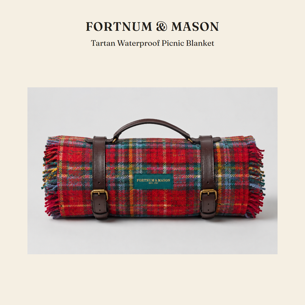 포트넘 앤 메이슨(Fortnum & Mason) Tartan Waterproof Picnic Blanket 담요 - 영국 정품 직수입 | Lhea UK(레아영국)
