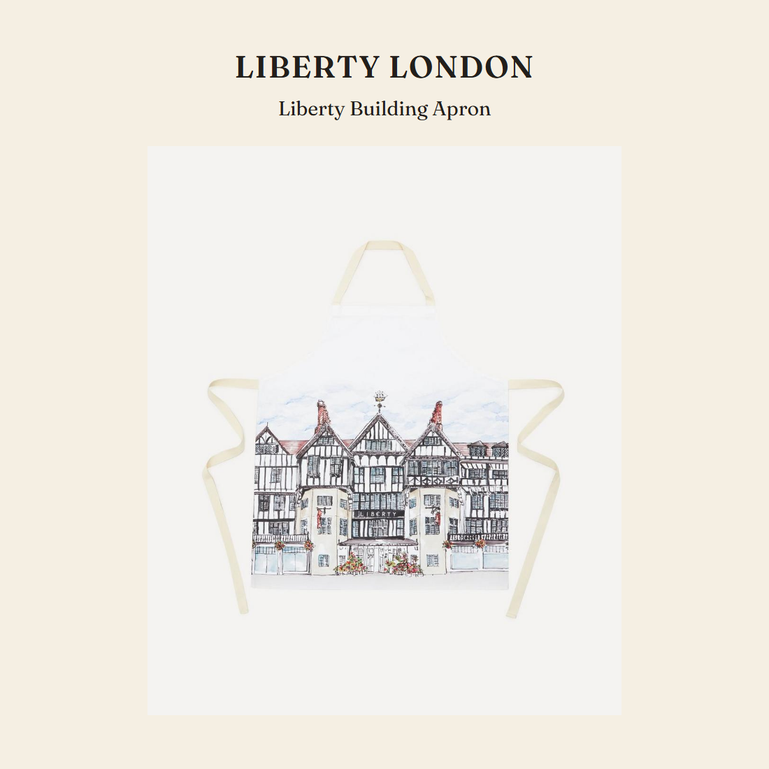 리버티 런던(Liberty London) Liberty Building Apron 에이프런 - 영국 정품 직수입 | Lhea UK(레아영국)