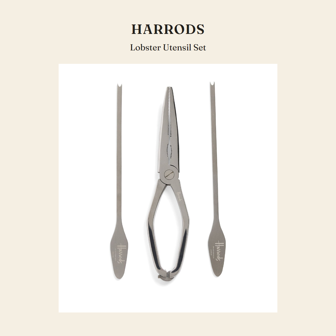 해로즈(Harrods) Lobster Utensil Set 주방용품 - 영국 정품 직수입 | Lhea UK(레아영국)