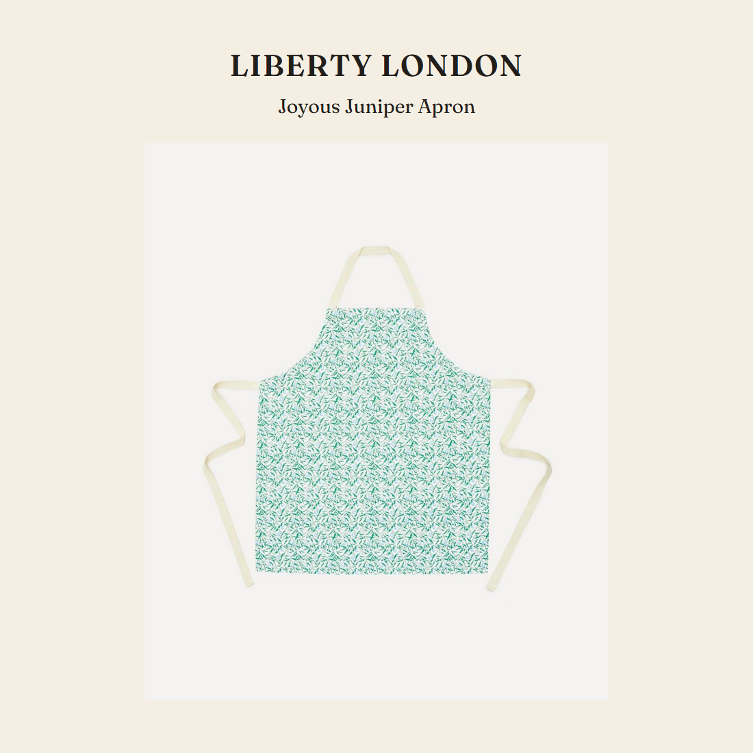 리버티 런던(Liberty London) Joyous Juniper Apron 에이프런 - 영국 정품 직수입 | Lhea UK(레아영국)