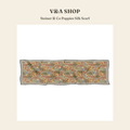 브이앤에이 샵(V&A Shop) Steiner & Co Poppies Silk Scarf 스카프 - 영국 정품 직수입 | Lhea UK(레아영국)