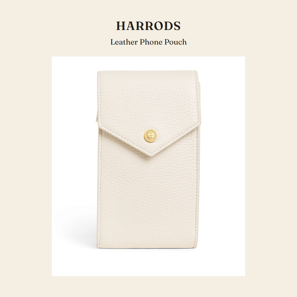 해로즈(Harrods) Leather Phone Pouch 스몰레더굿즈 - 영국 정품 직수입 | Lhea UK(레아영국)