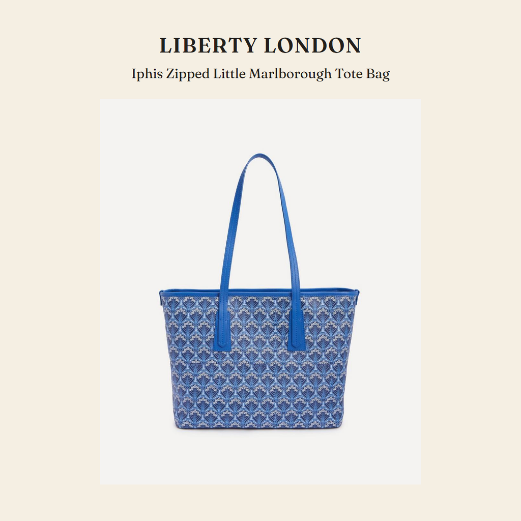 리버티 런던(Liberty London) Iphis Zipped Little Marlborough Tote Bag 토트백 - 영국 정품 직수입 | Lhea UK(레아영국)