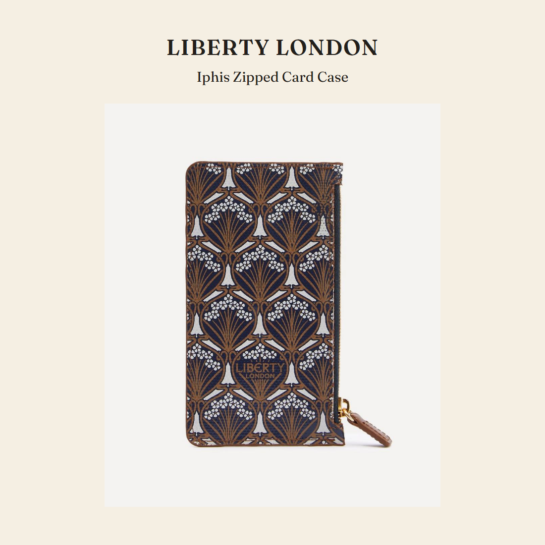 리버티 런던(Liberty London) Iphis Zipped Card Case 지갑 - 영국 정품 직수입 | Lhea UK(레아영국)