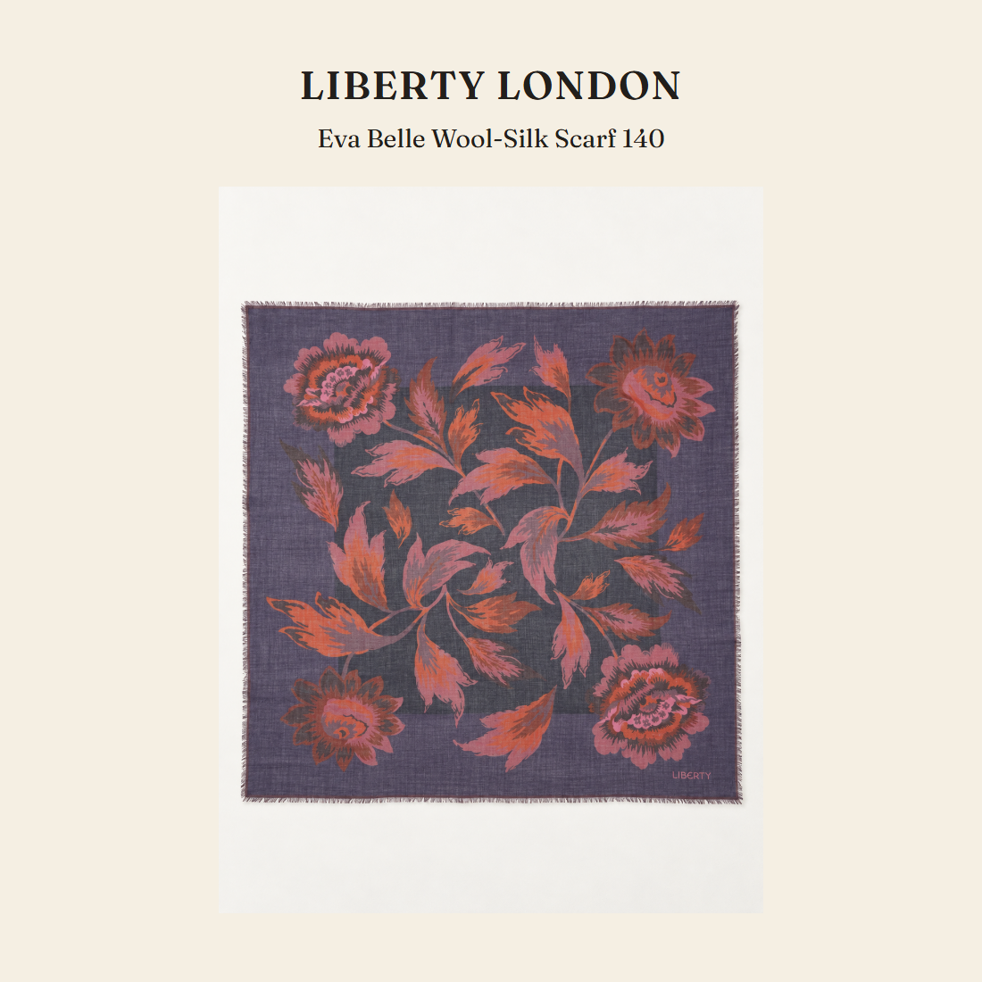 리버티 런던(Liberty London) Eva Belle Wool-Silk Scarf 140 스카프 - 영국 정품 직수입 | Lhea UK(레아영국)