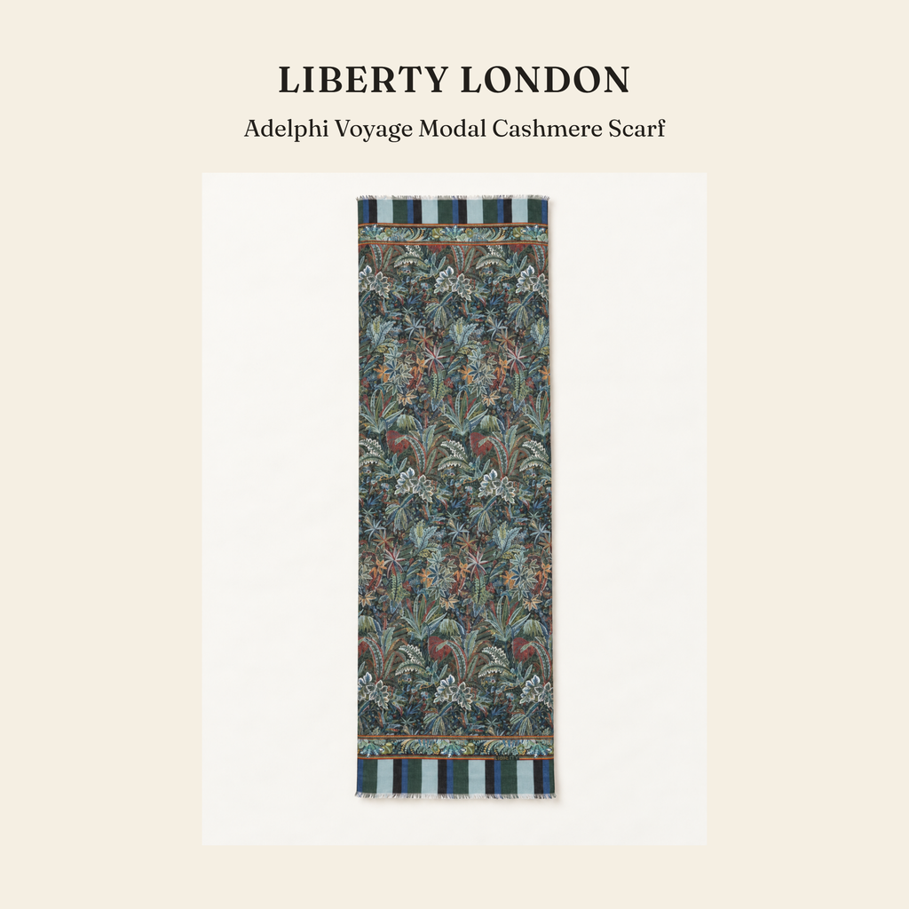 리버티 런던(Liberty London) Adelphi Voyage Modal Cashmere Scarf 스카프 - 영국직구 정품 | 레아영국