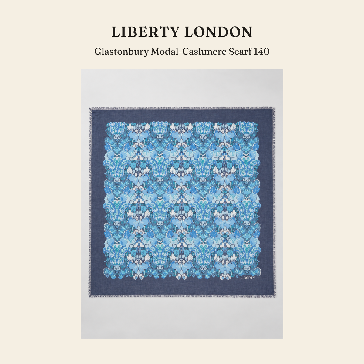 리버티 런던(Liberty London) Glastonbury Modal-Cashmere Scarf 140 스카프 - 영국직구 정품 | 레아영국