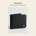 해로즈(Harrods) Saffiano Leather Bifold Wallet (Black) 지갑 - 영국직구 정품 | 레아영국