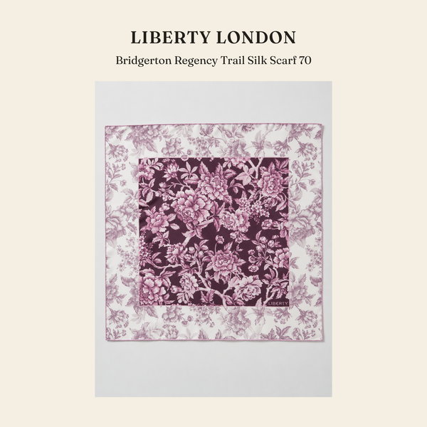 리버티 런던(Liberty London) Bridgerton Regency Trail Silk Scarf 70 스카프 - 영국직구 정품 | 레아영국