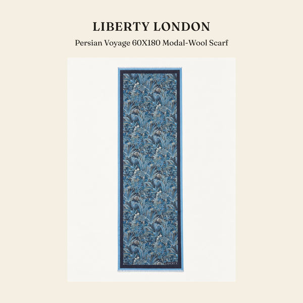 리버티 런던(Liberty London) Persian Voyage 60X180 Modal-Wool Scarf 스카프 - 영국직구 정품 | 레아영국