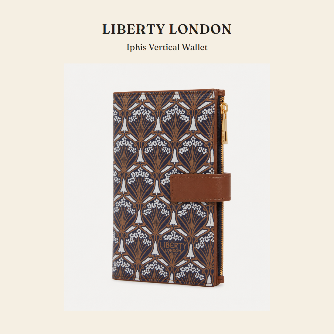리버티 런던(Liberty London) Iphis Vertical Wallet 지갑 - 영국 정품 직수입 | Lhea UK(레아영국)