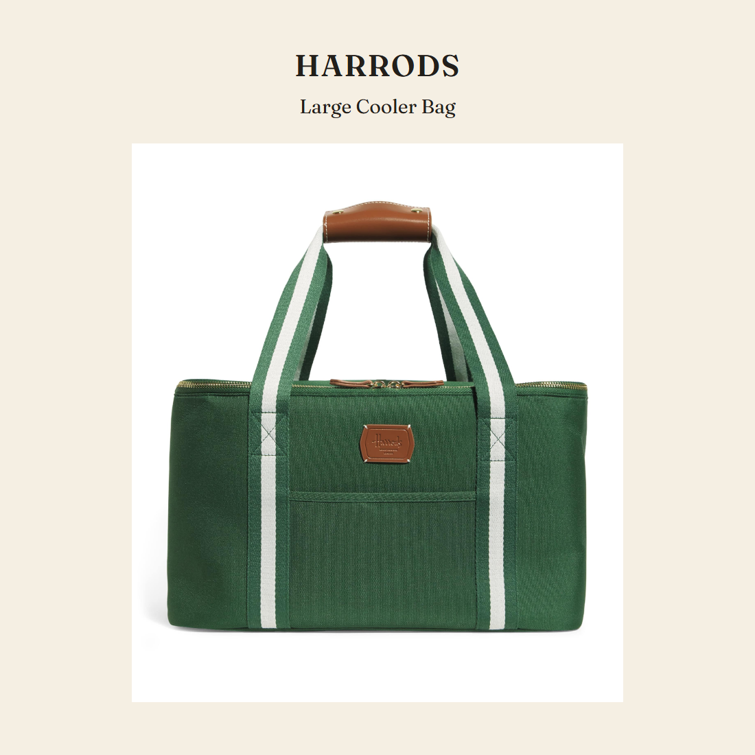 해로즈(Harrods) Large Cooler Bag 피크닉 세트 - 영국 정품 직수입 | Lhea UK(레아영국)