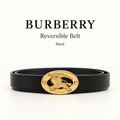 Burberry Reversible Belt (Black)